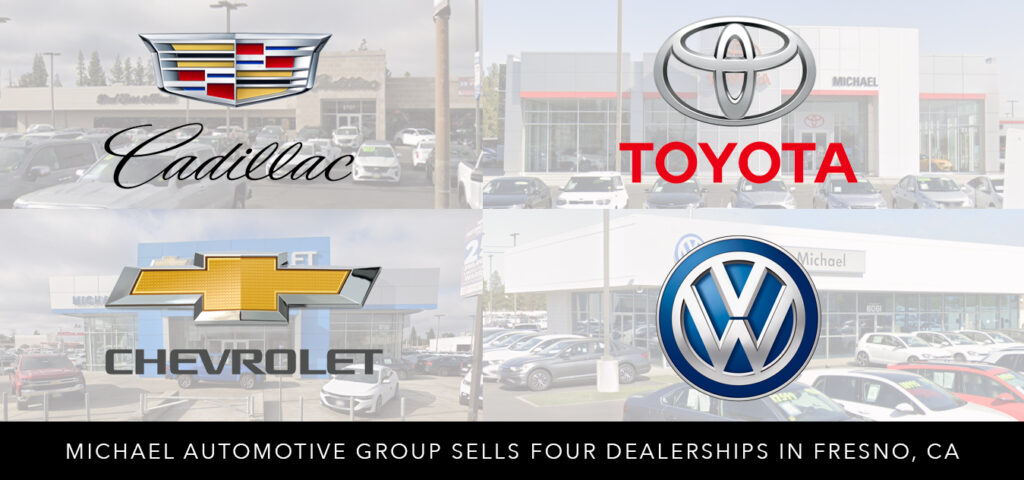 Michael Automotive Sells Four Dealerships